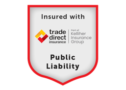 Public liability badge